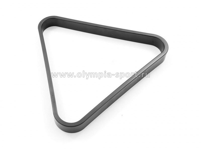 Треугольник 68мм Rus Pro (черный пластик, 6мм)