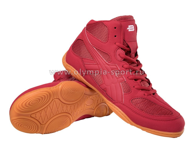 Борцовки BoyBo New красный BB251