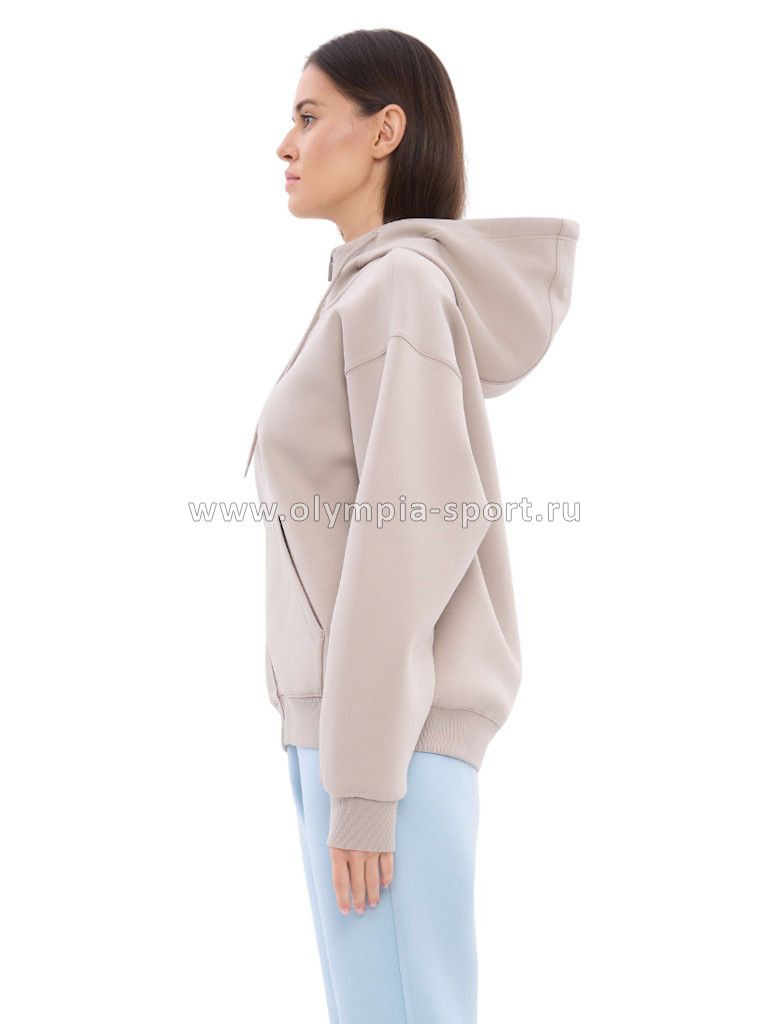 Толстовка женская Strobbs T3402-4 серо-бежевый