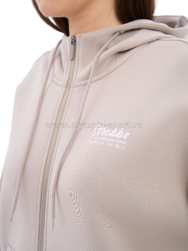Толстовка женская Strobbs T3402-4 серо-бежевый