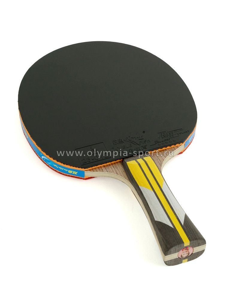 Ракетка для н/тенниса Double Fish 6A+C профессиональная, ITTF Approved, + 2 мяча