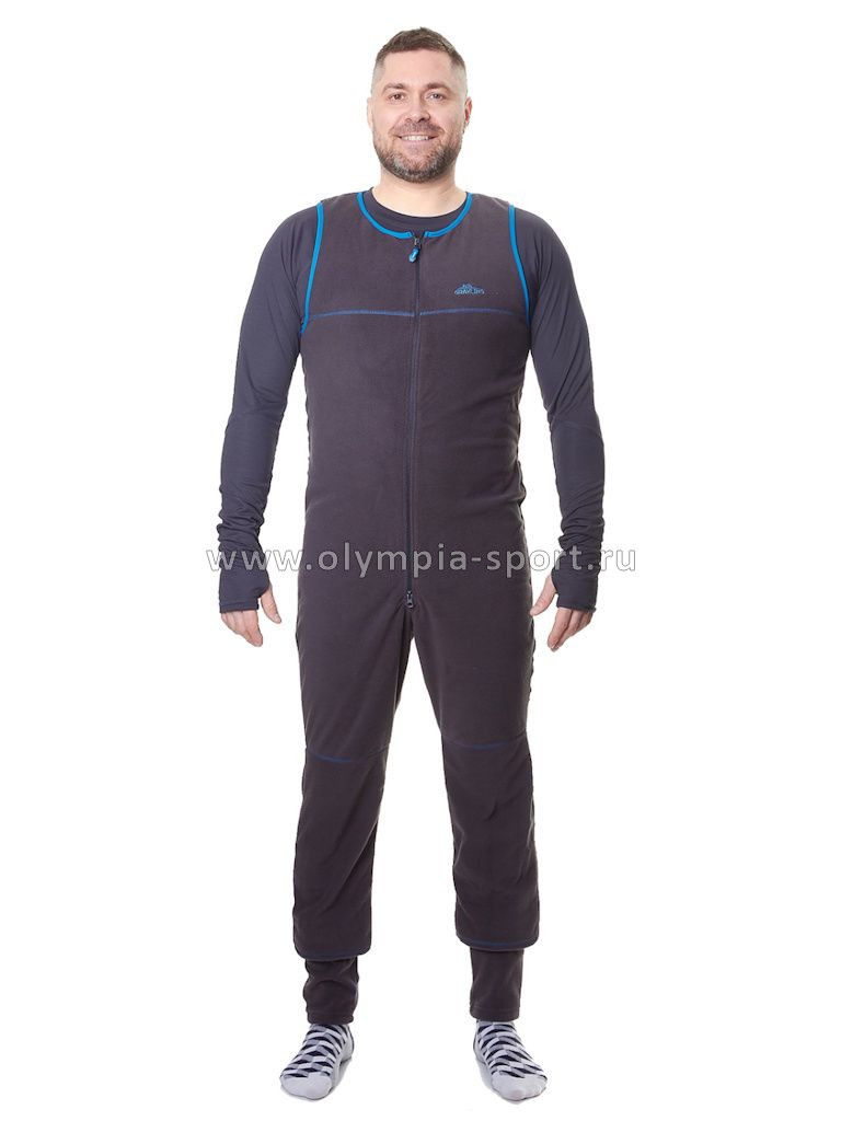Комбинезон GRAYLING (флис, т. графит)