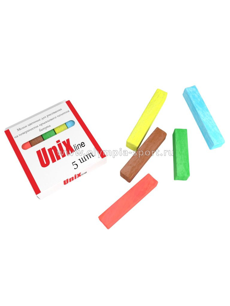 Мелки для рисования на батуте UNIX Line (5шт)