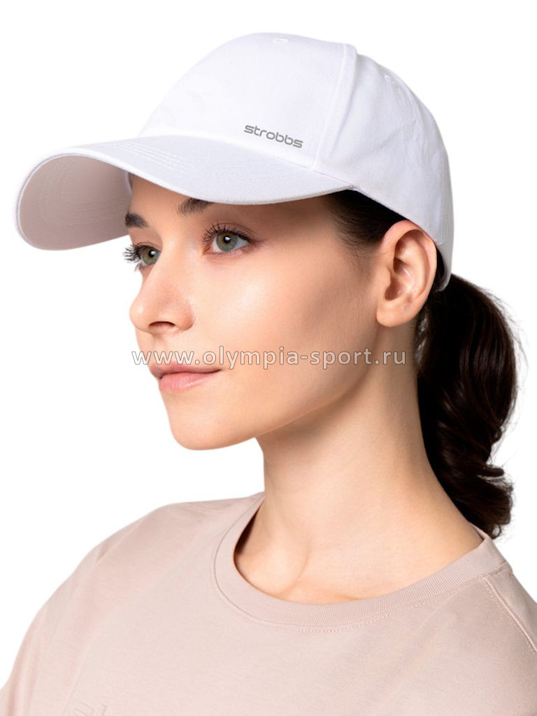 Бейсболка Strobbs M003-6 белый
